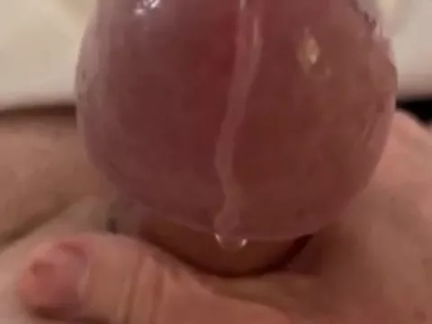 Precum closeup